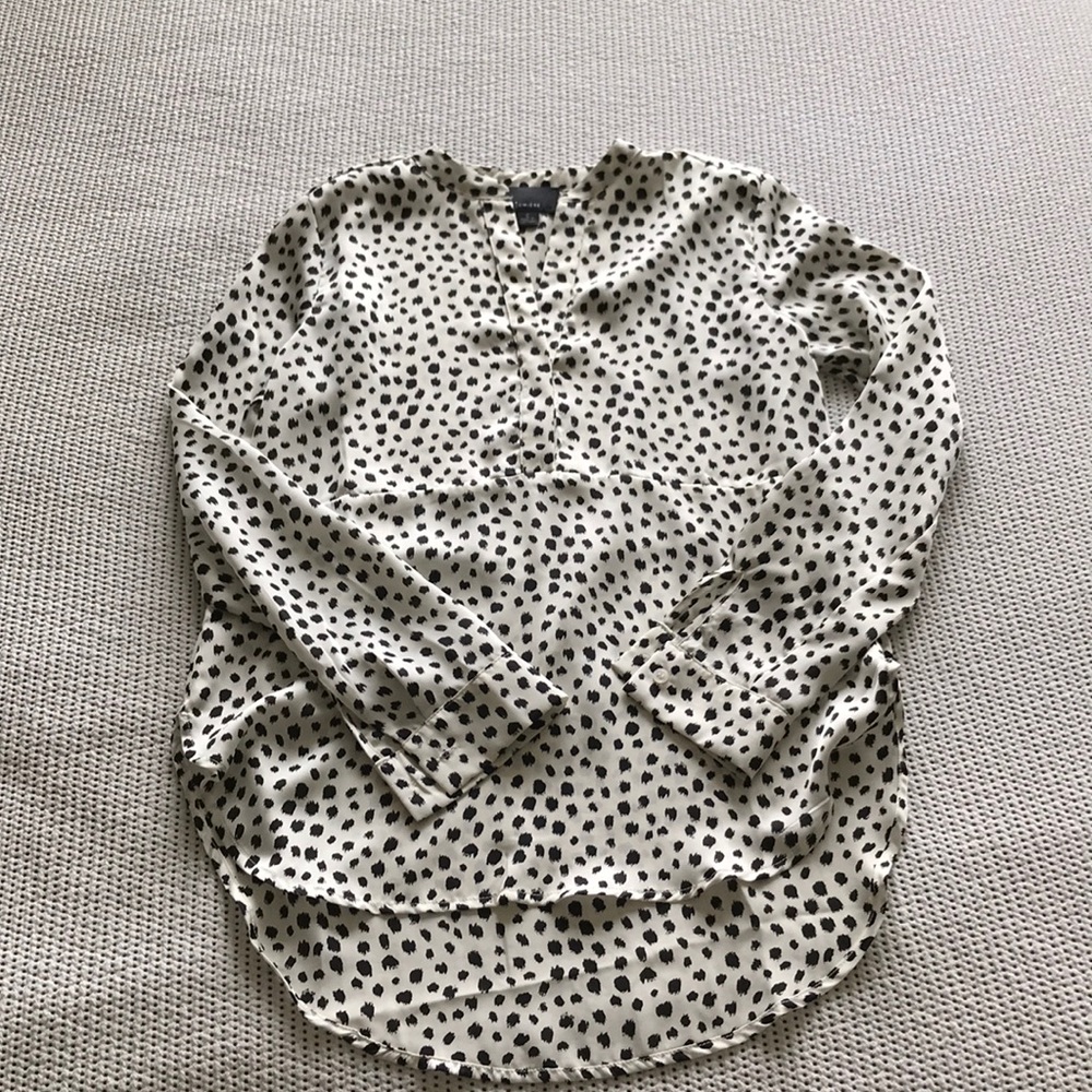Dalmatian print tunic